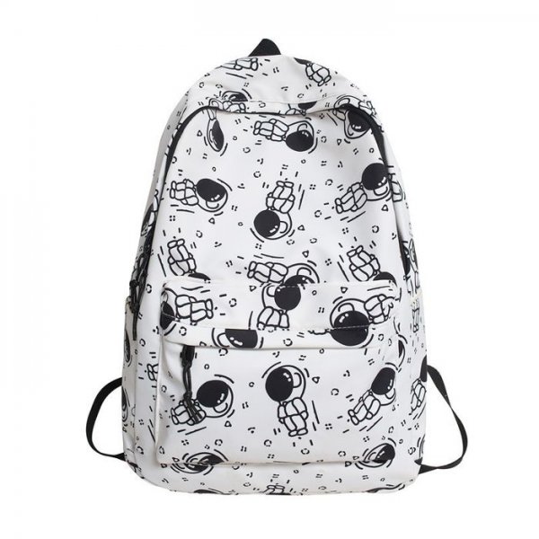 Leisure graffiti large capacity backpack