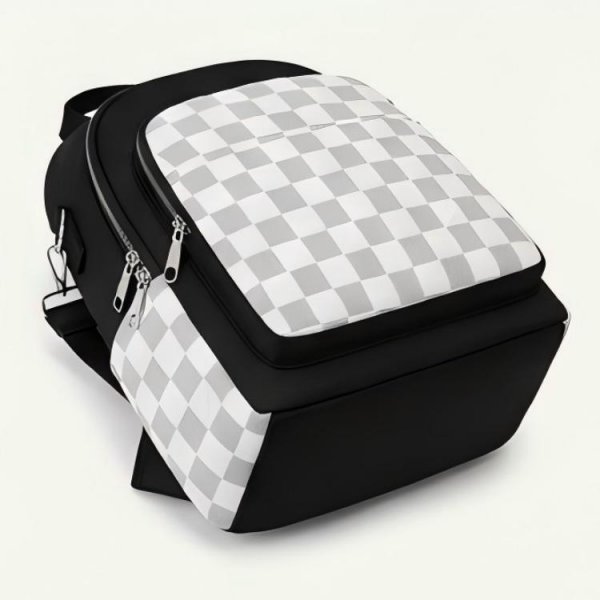 Nylon leisure backpack
